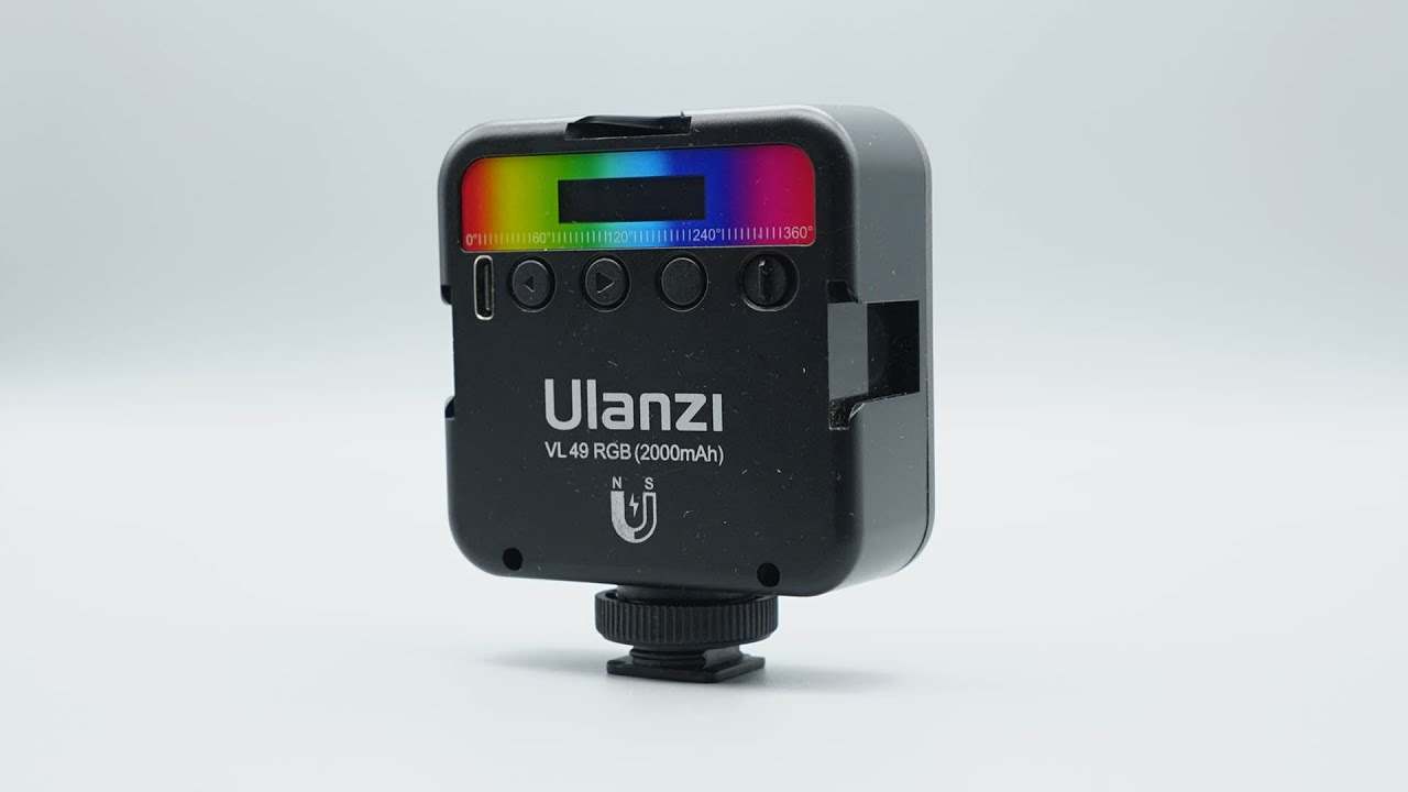 ulanzi vl49 rgb video led camera light